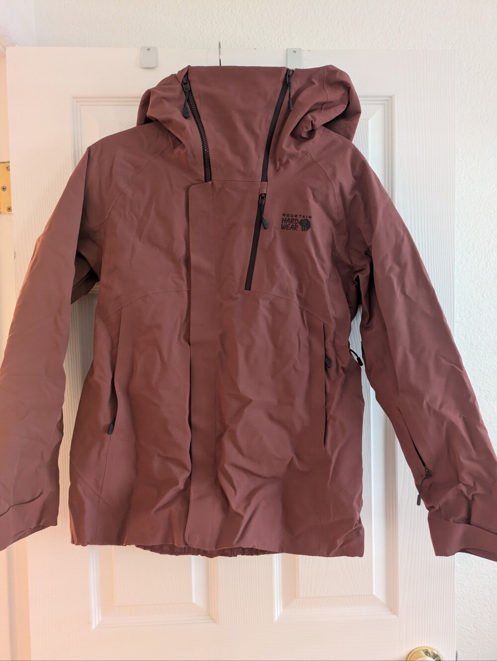 Mountain Hardwear Women's Black Hooded Jacket